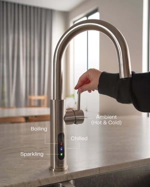 Boiling + chilling + sparkling